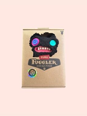 ZURU Fuggler Funny Ugly Monster Plush – Black Button Eye | NEW IN BOX